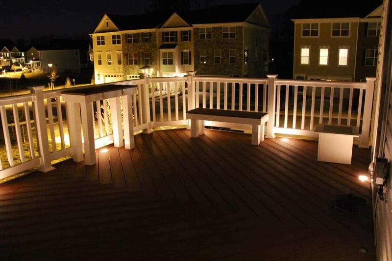 ( 4 PACK) Kerr Lighting Deck Lights (4" x 3") - For Decks Docks & Stairs gallery