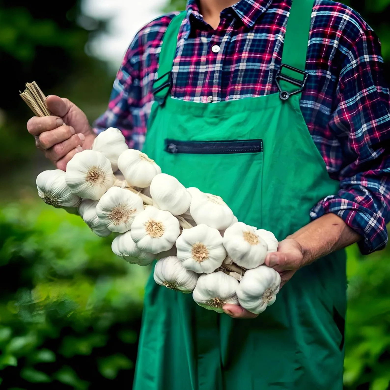 California Early Softneck Garlic | Heirloom Non-GMO Seed for Planting & Eating gallery