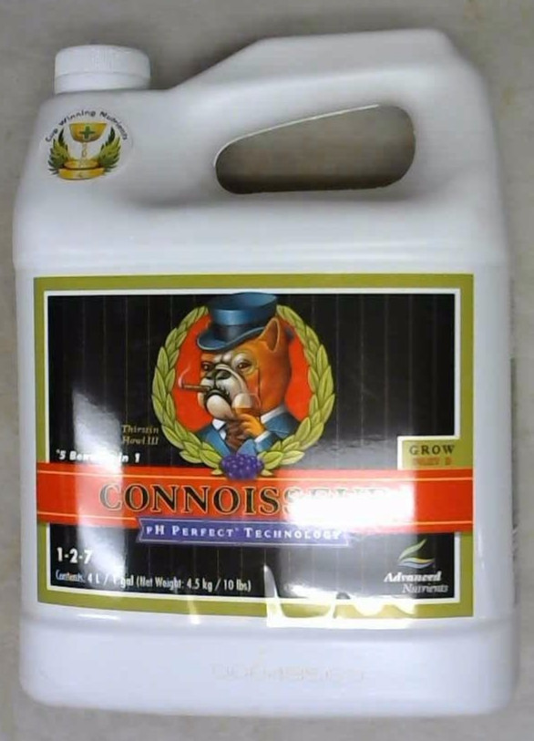 Advanced Nutrients, pH Perfect, Connoisseur, Grow Part B, 4L ( 1-2-7 )
