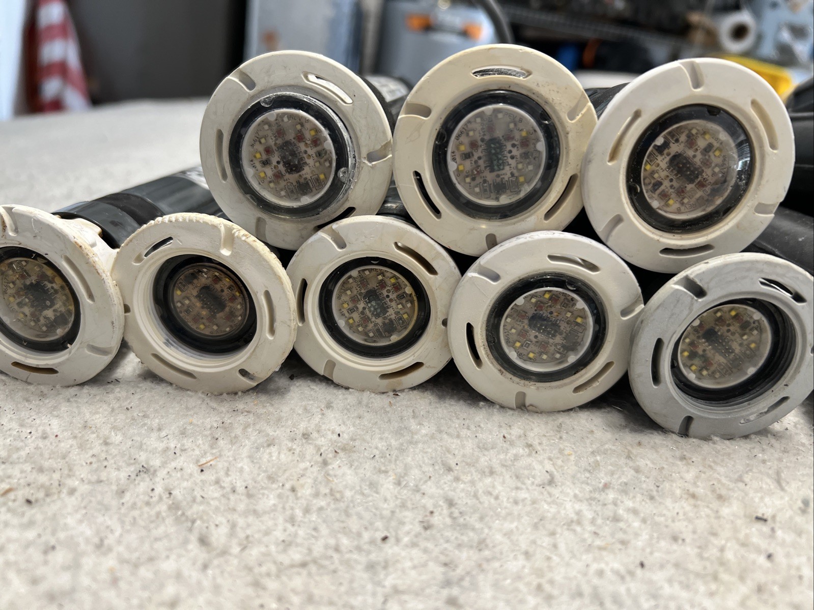 Hayward Colorlogic 320, Pentair Pool Lights Lot Of 16 Lights. All Parts Items gallery