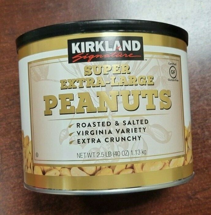 Kirkland Signature Extra Large Peanut Virginia Roasted Salted 2.5lb Exp 10/2024 gallery