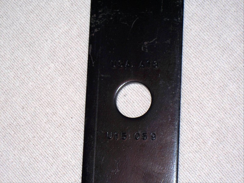 #19 NEW 3-pc set Oregon 92-029 U15-059 Exmark Radius E-Series Mower Blade gallery