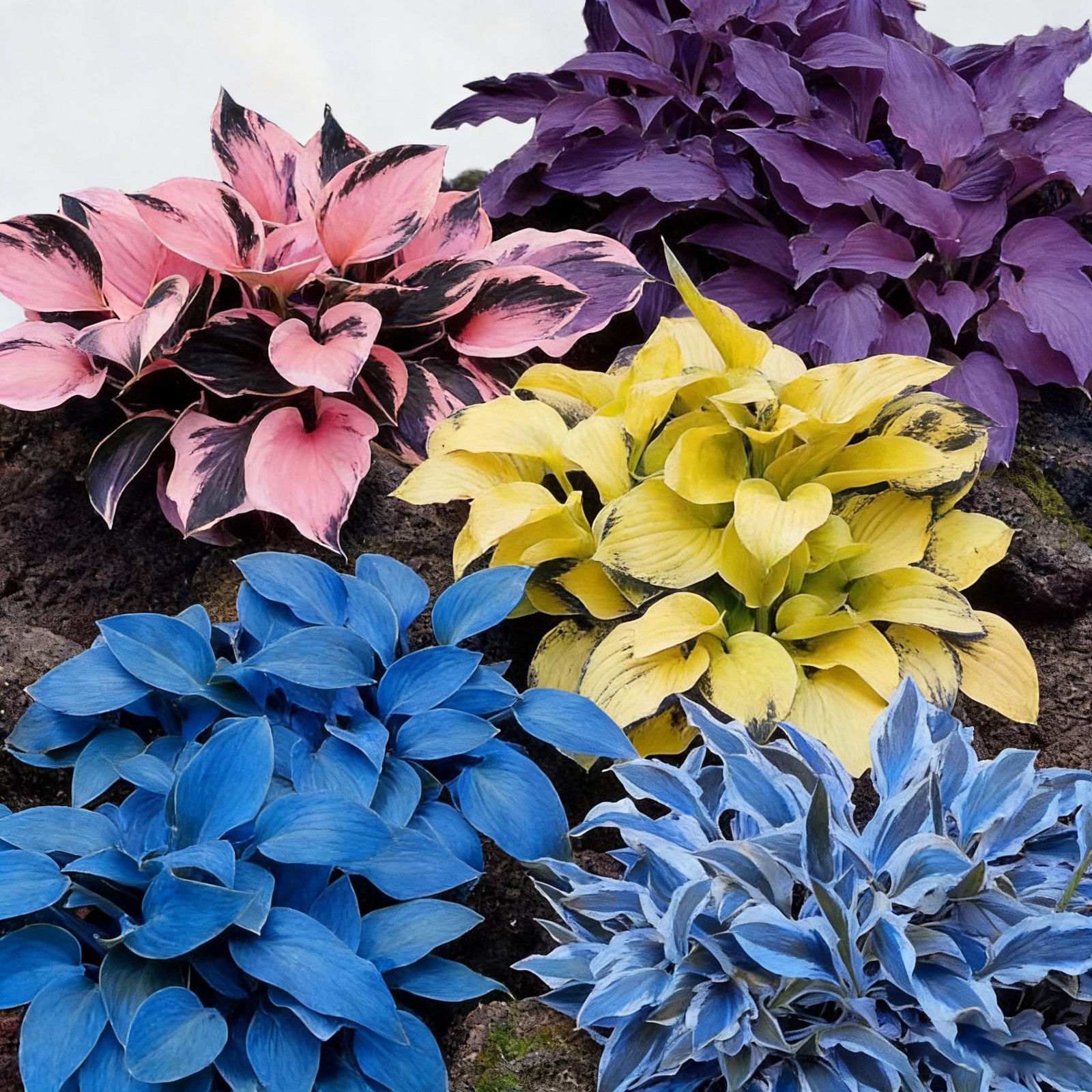 Hosta Seeds for Planting, 150+ Mixed Rare Perennial Seed, Mix Color gallery