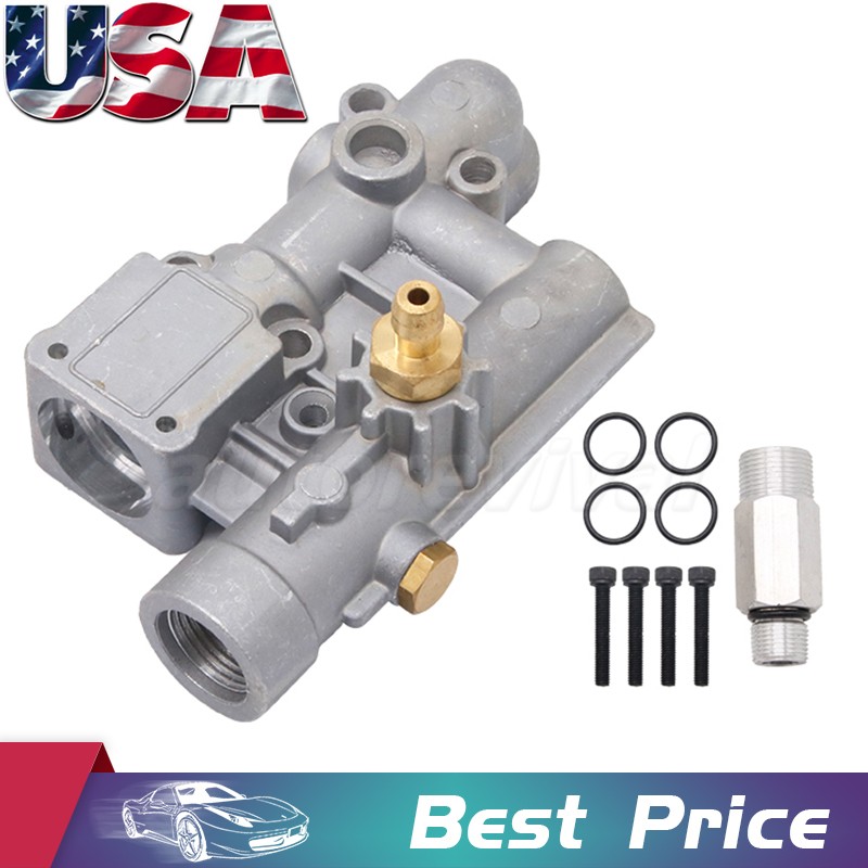 190627GS Pressure Washer Pumb Unloader Manifold Fit for Briggs & Stratton 020228 gallery