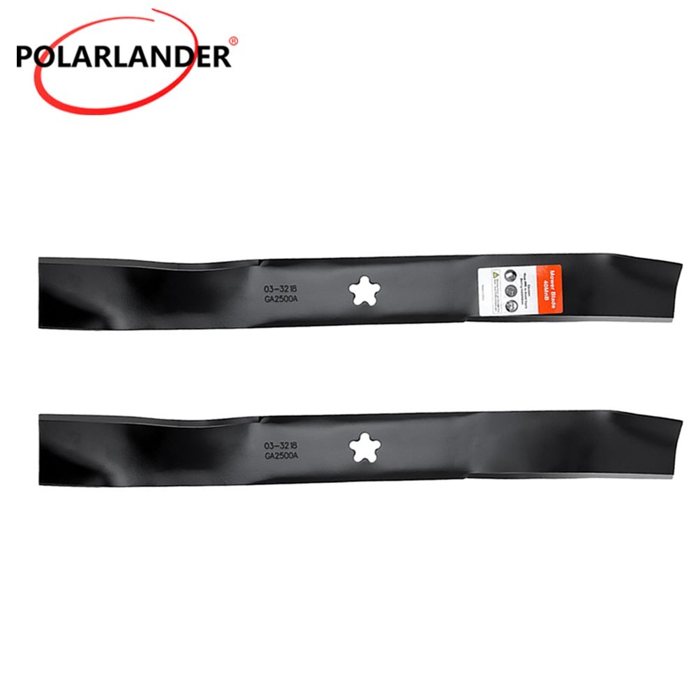 2pcs LT2000 Mulching Blades for Craftsman Husqvarna 42 inch Deck Mower 134149 gallery