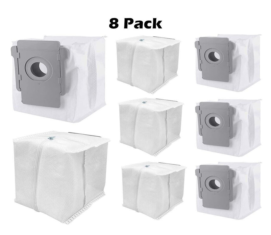 8x Reusable Zipper Dust Bags for iRobot Roomba j5+ j6+ j7+ j8+ j9+ i3 i4 i8 Plus gallery