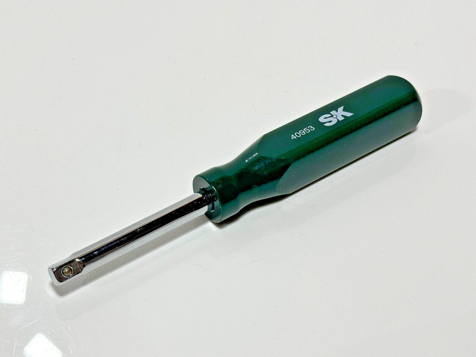 NEW SK Tools 40953 1/4" Drive Spinner Extension Handle - Green Hard Handle gallery