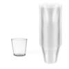 20 PC Clear Shot Glasses Hard Plastic 1 Oz Mini Wine Glass Party Cups Barware gallery
