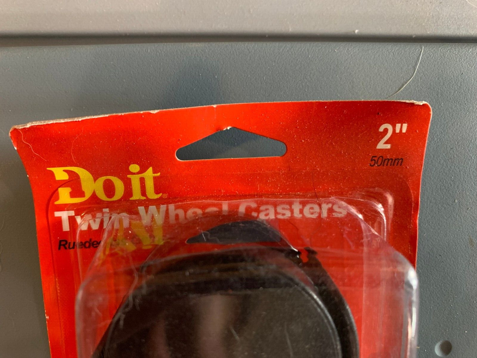 TWIN WHEEL CASTERS 2" black 75lb load capacity Do It Best NEW! 205834 gallery