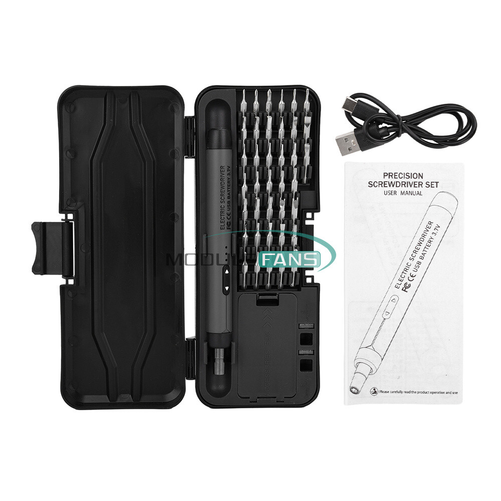 46-in-1 Precision Electric Screwdriver Set Rechargeable Cordless Screwdriver gallery