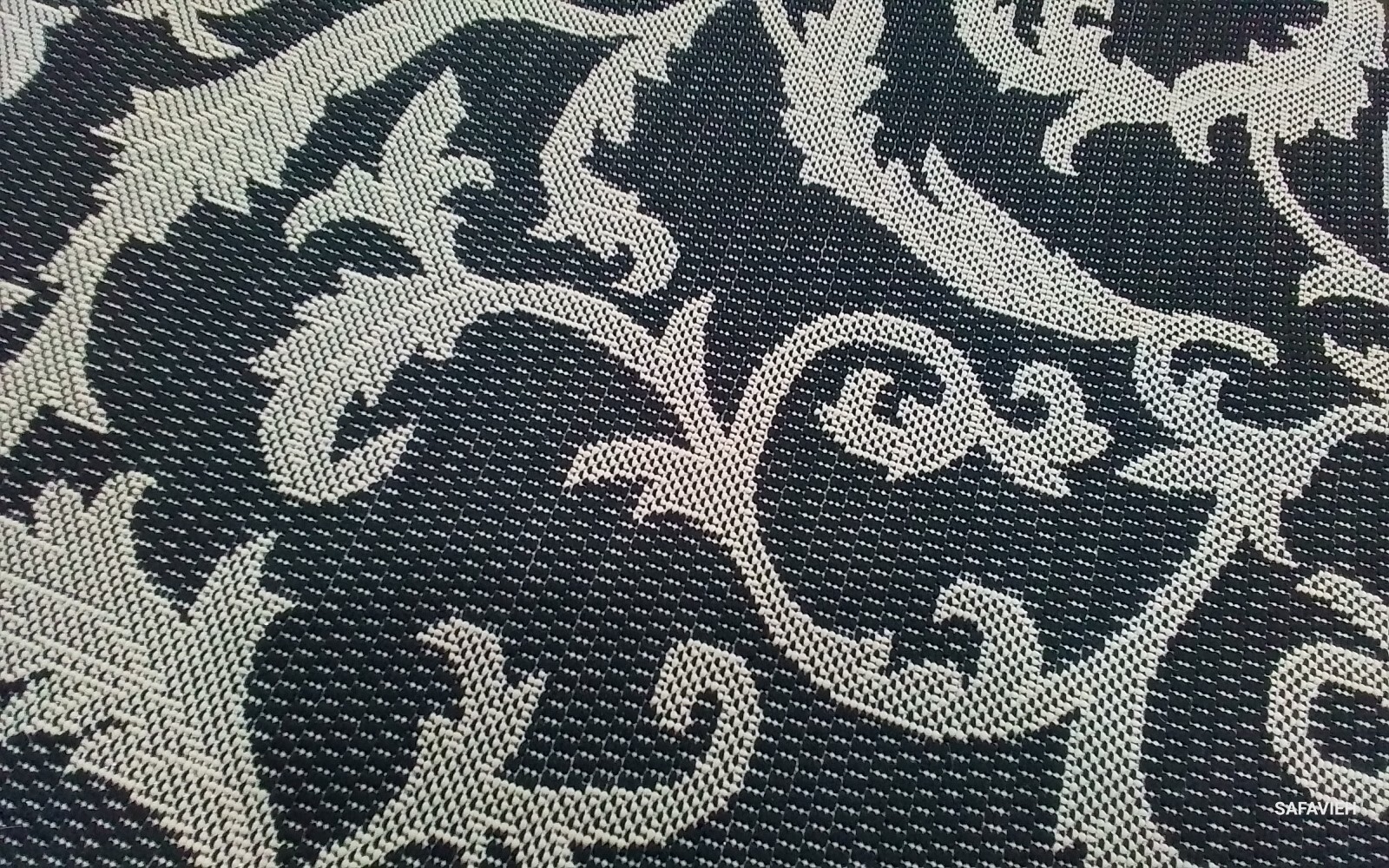BLACK / SAND 6'-7" x 9'-6" Damaged Rug, Reduced Price 1172768438 CY2653-3908-6 gallery