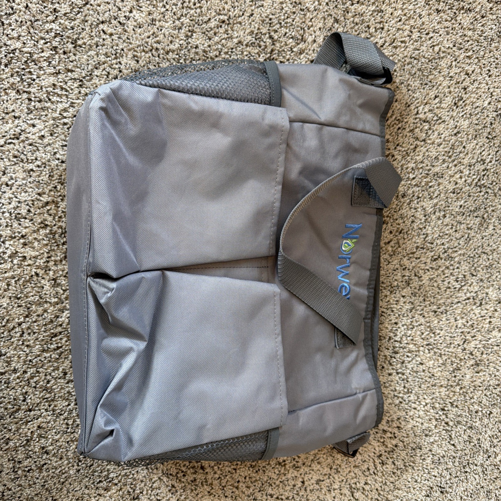 NORWEX CONSULTANT BAG Gray Canvas Product Carrying TOTE 13" x 11" x 5" NEW! gallery