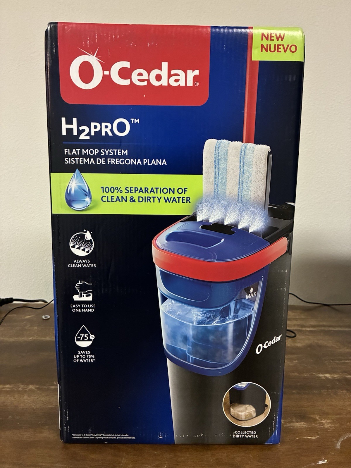 O-Cedar H2prO Microfiber Flat Mop System gallery