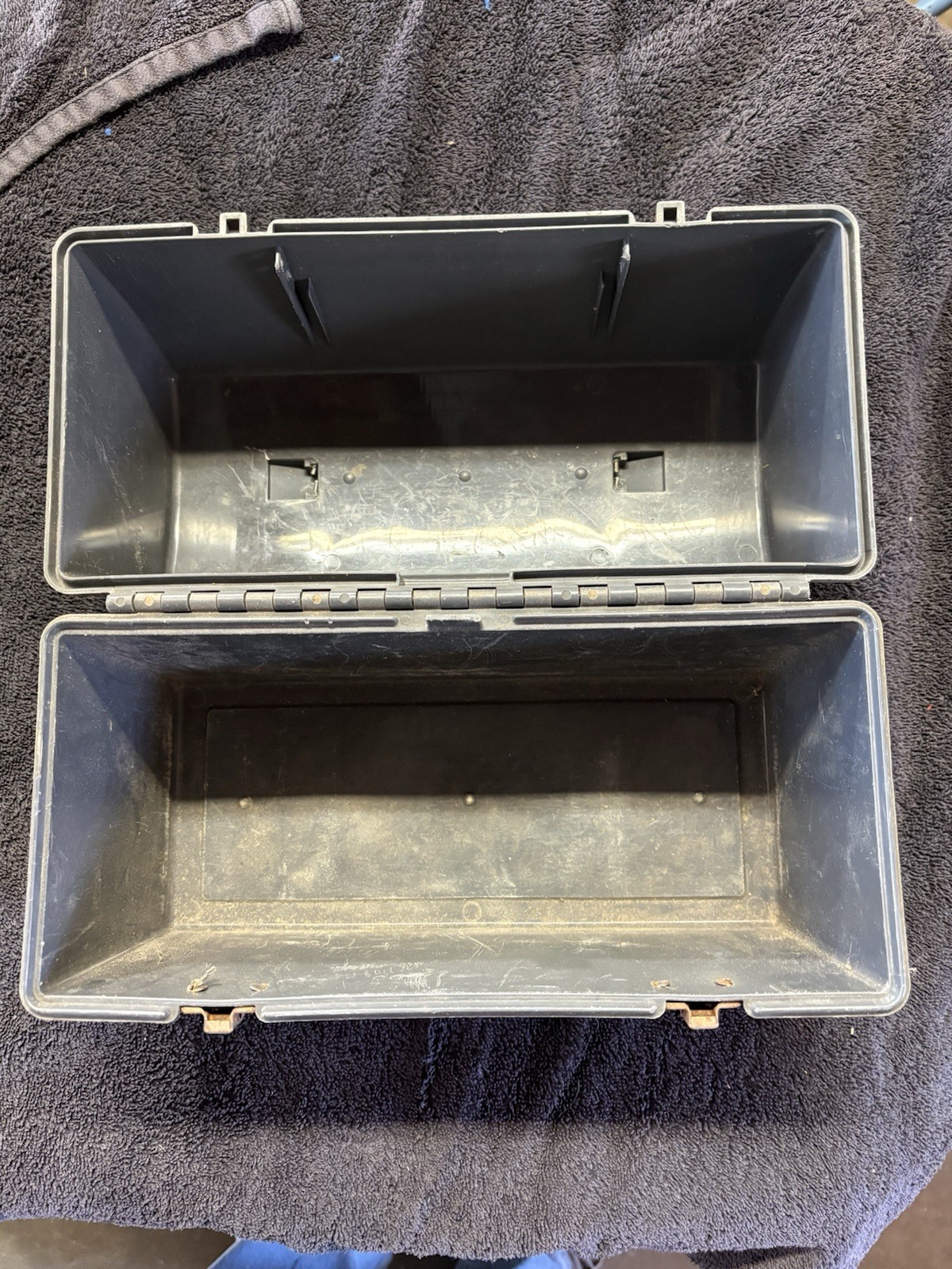 Alladin Black Plastic Tool Box With Handle, 0 Drawers, Single Item Organizer gallery