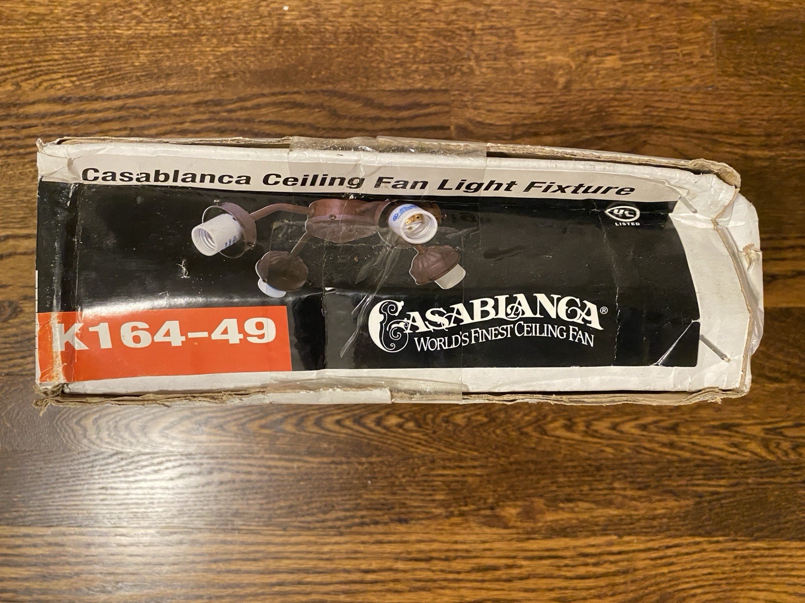 NEW Casablanca Ceiling Fan Light Kit - Model K164-49 Washed Bronze gallery