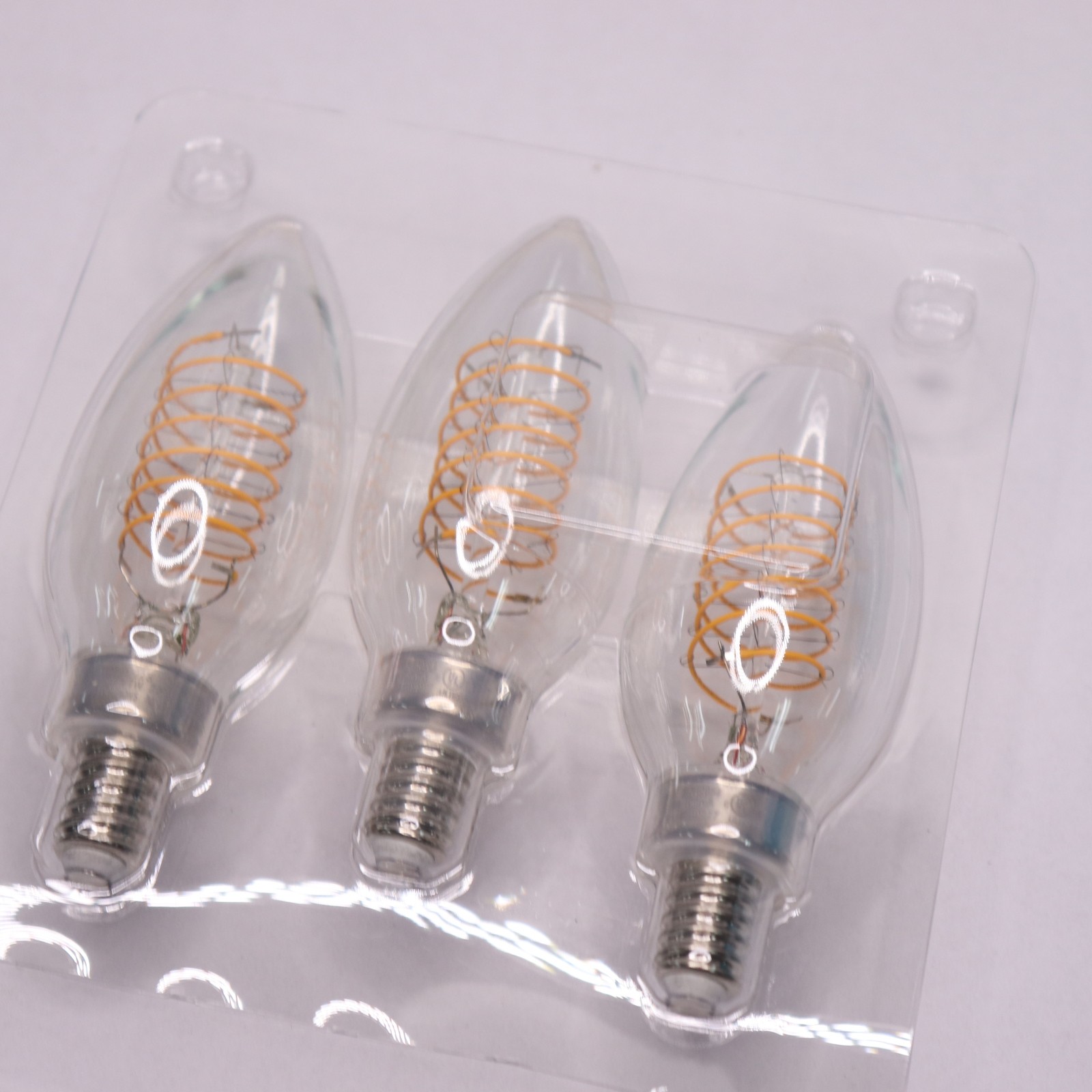 (3-Pk) Ecosmart Filament LED Light Bulb Warm White 2200K 60W Equivalent gallery