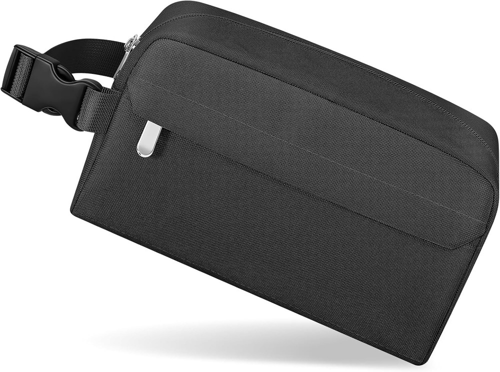 Insulated Lunch Box,Foldable, Compact Lunch Bag, Black,5-Can Capacity (3 Liters)