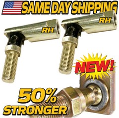 (2 Pack) 1/2″-20 RH Thread Ball Joint Tie Rod End -NEW TOUGH JOINT 4130 UPGRADE