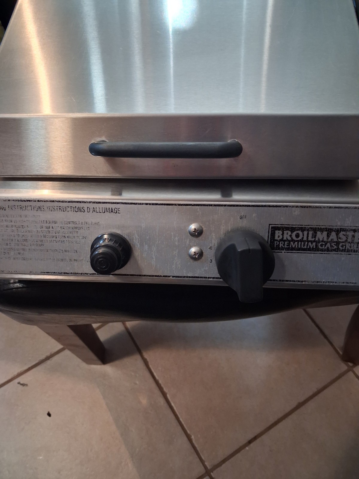 Broilmaster Side Burner Used Stainless Works Well gallery