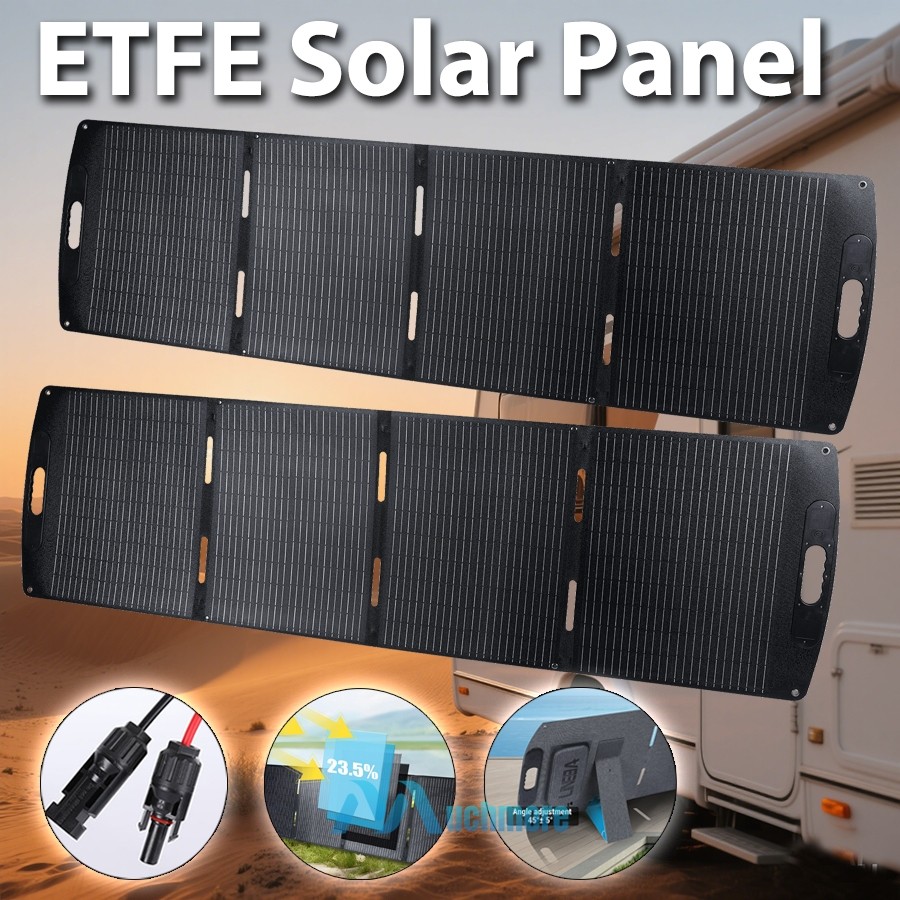 Foldable Solar Panel 100W 200W 400W High Efficiency for Power Station Camping RV gallery