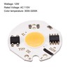 LED Chip Bulb 110V 12W Warm White 3000-3200K High Power Floodlight Lamp 2 Pack gallery