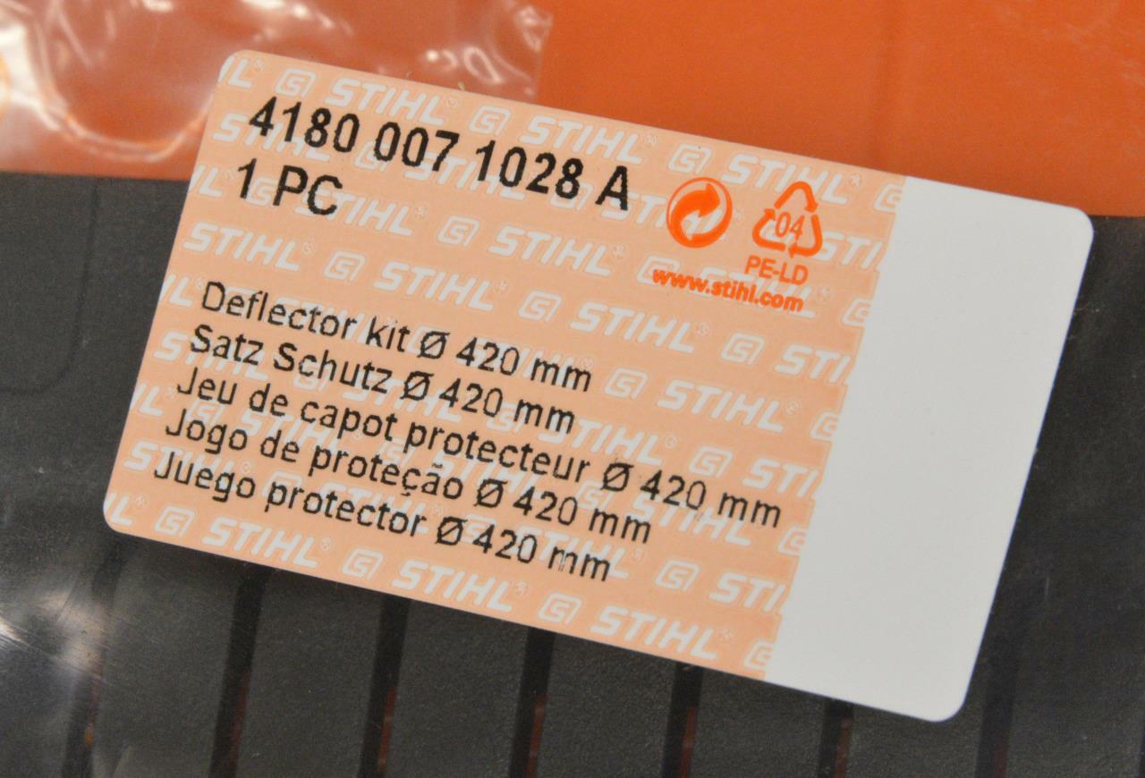 Genuine STIHL Trimmer DEFLECTOR SHIELD GUARD KIT 4180 007 1028 FS 91 111 131 251 gallery