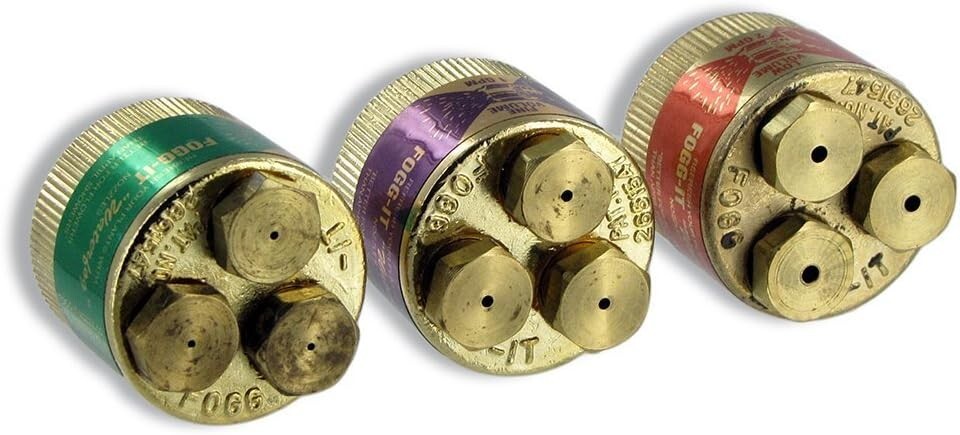 Fogg-It Misting Nozzle Variety Pack - 1/2 GPM, 1 GPM, 2 GPM Nozzle