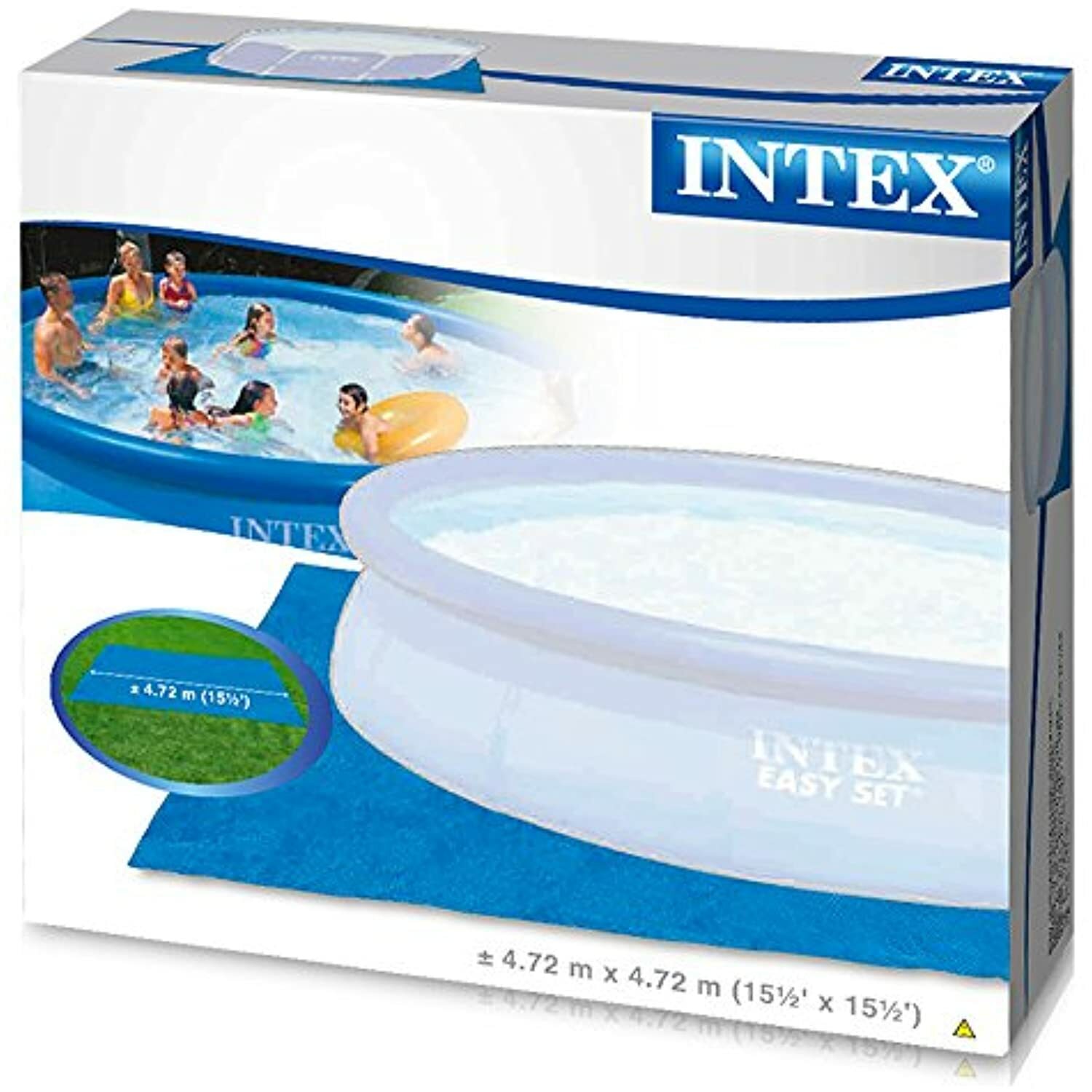 Intex Pool Ground Cloth for 8ft to 15ft Round Above Ground Pools~Protect Lawn gallery