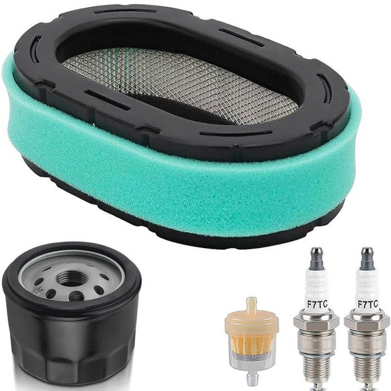 Air Filter Oil Filter Tune Up Kit for Troy-Bilt 13AQA1BLA66 13AQA1BQ011 Tractor gallery