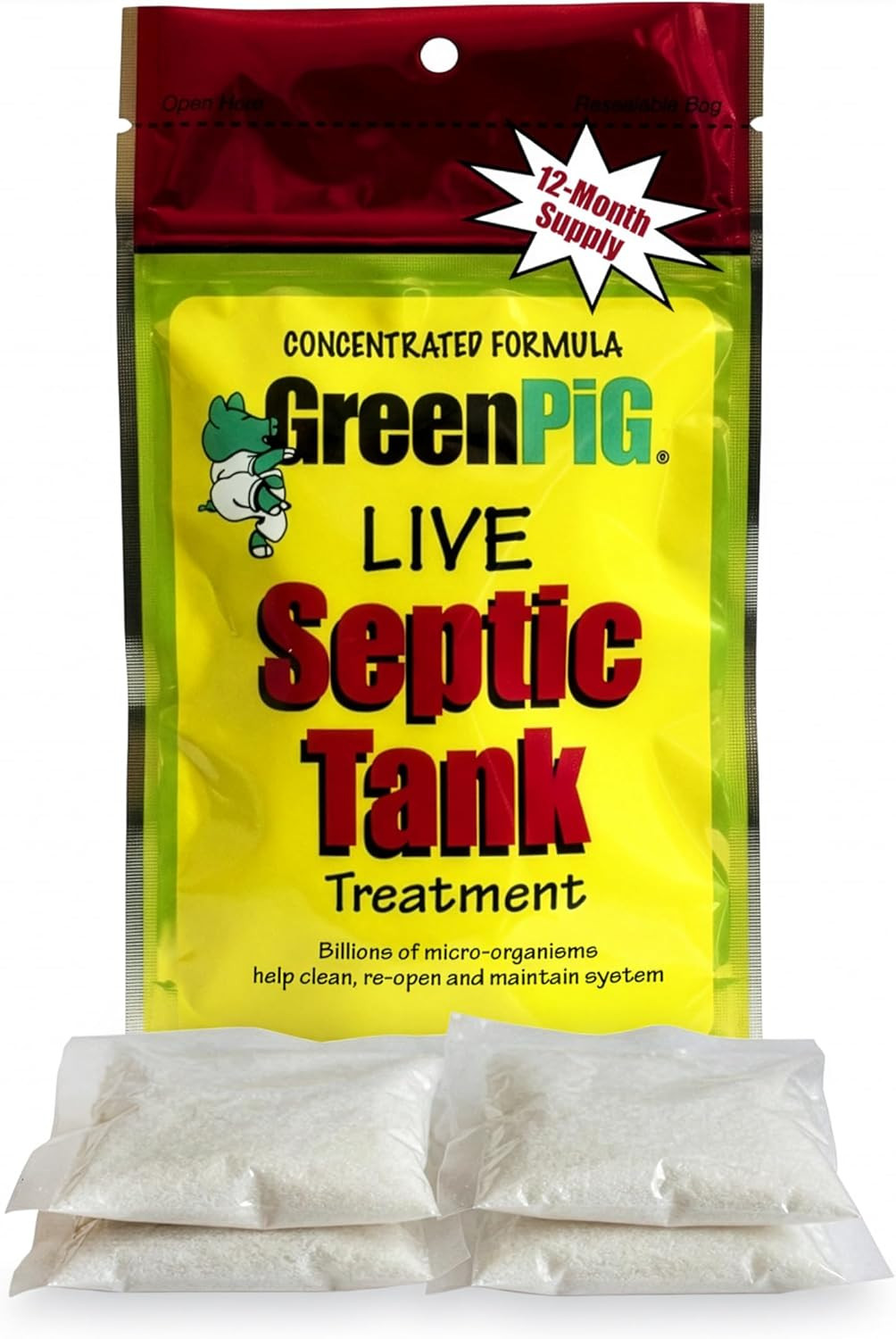 Septic Tank Treatment Packets – Septic-Safe Enzyme Treatment for Preventative Ma gallery