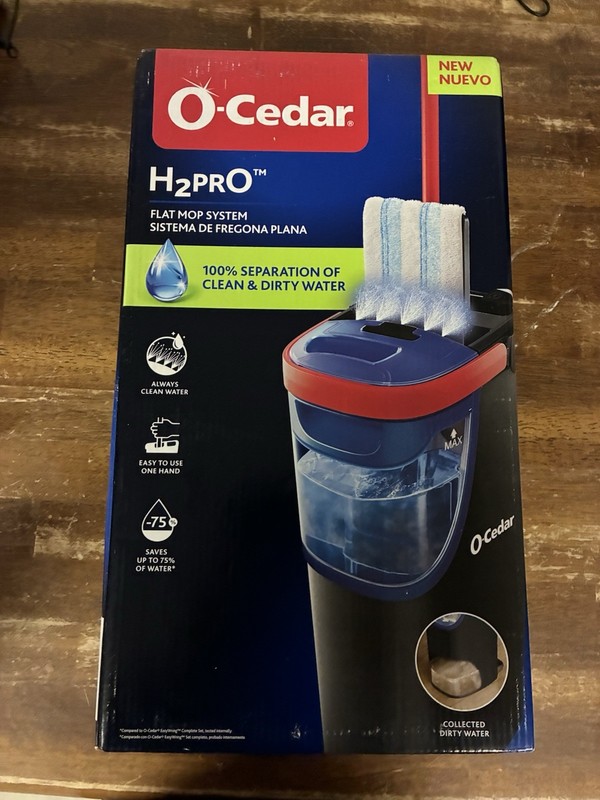 O-Cedar H2prO Microfiber Flat Mop System gallery