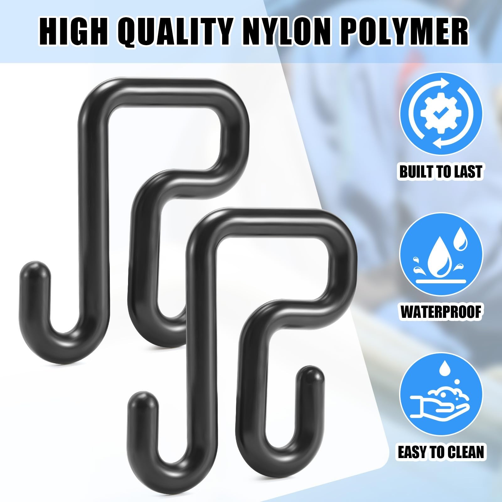 Lineman Bucket Hooks 4PCS 3 Inch Tool Holder 35lb Load Capacity gallery
