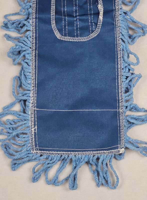Dust Mop Replacement Head Washable Commercial Heavy Duty Mop Refills 20"x6" BLUE gallery
