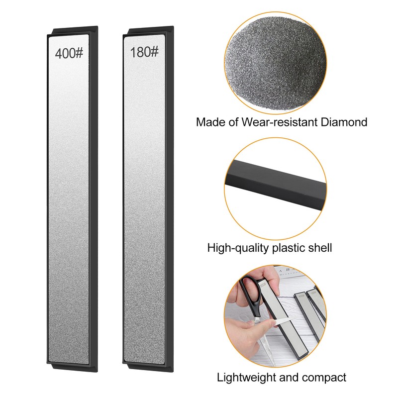6pcs Diamond Sharpening Stone Set for Knife 180 400 800 1500 2000 3000 Grit gallery
