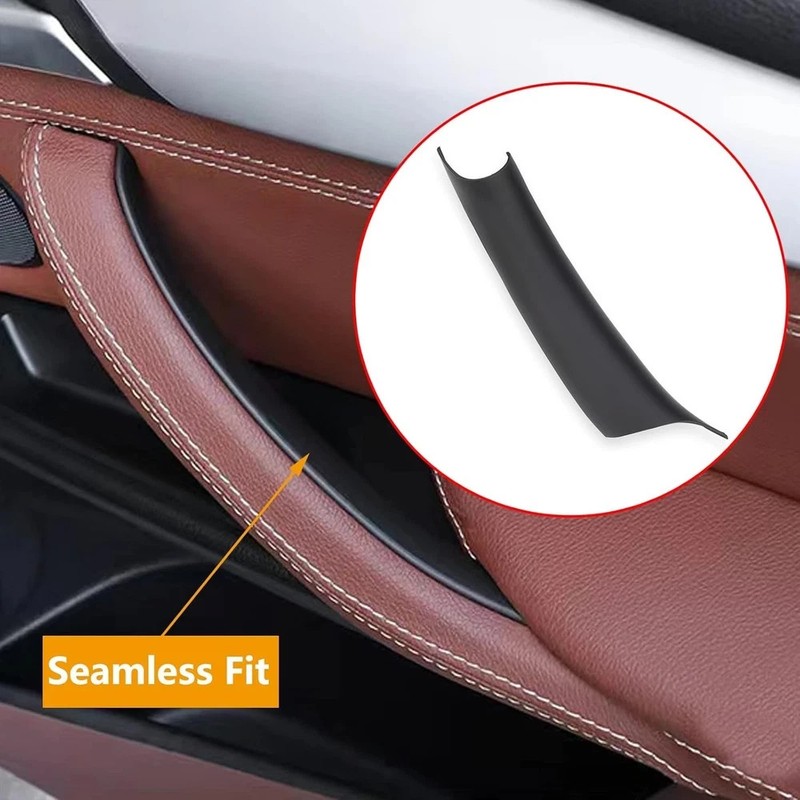 Door Pull Handle Covers Compatible with BMW X5 Series F15/F85 2014-2018 gallery