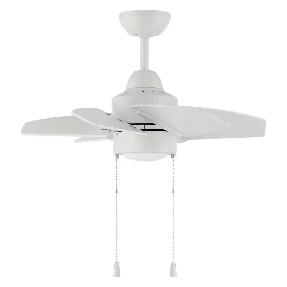Propel II 24 In. Integrated LED Indoor / Outdoor Dual Mount 3-Speed White Finish gallery
