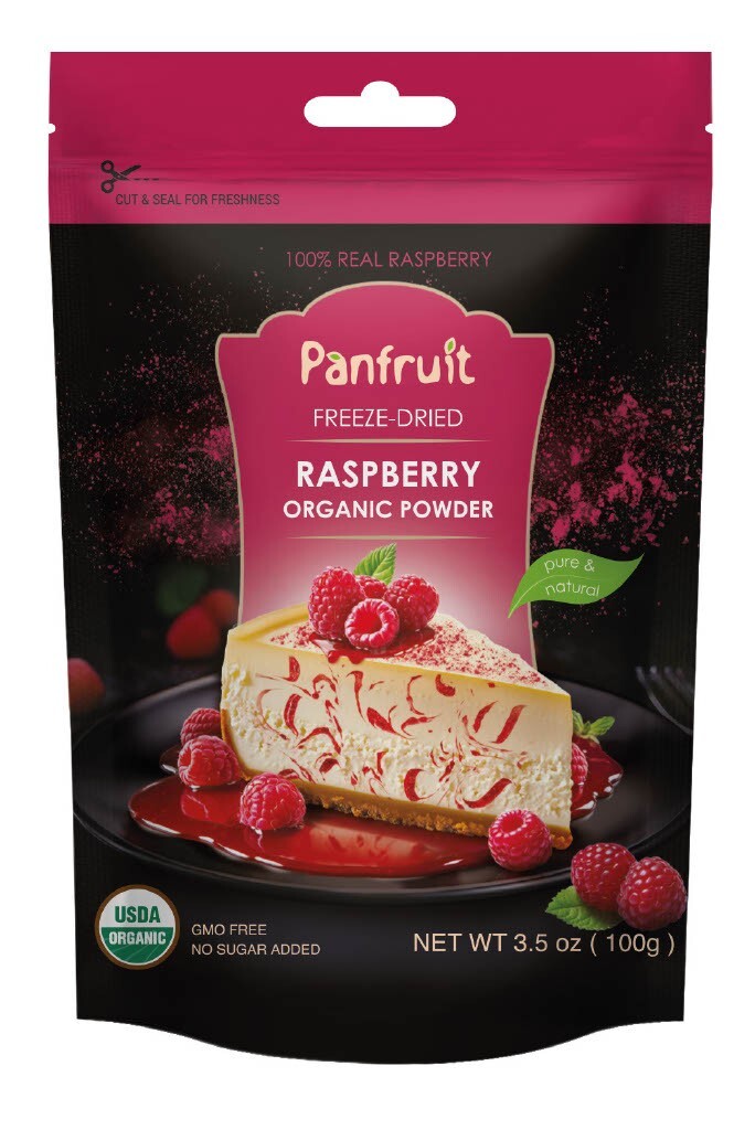 Organic Raspberry Powder 3.5 oz | No Added Sugar | Smoothies | Baking | 1–4 Pack gallery