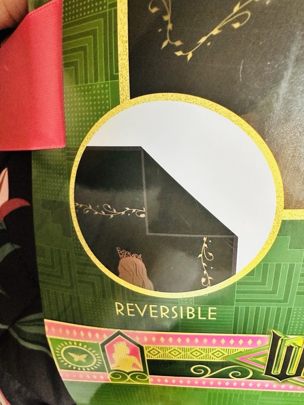 Universal Studios Wicked Reversible Quilt Twin Emerald City Glinda Elphaba gallery