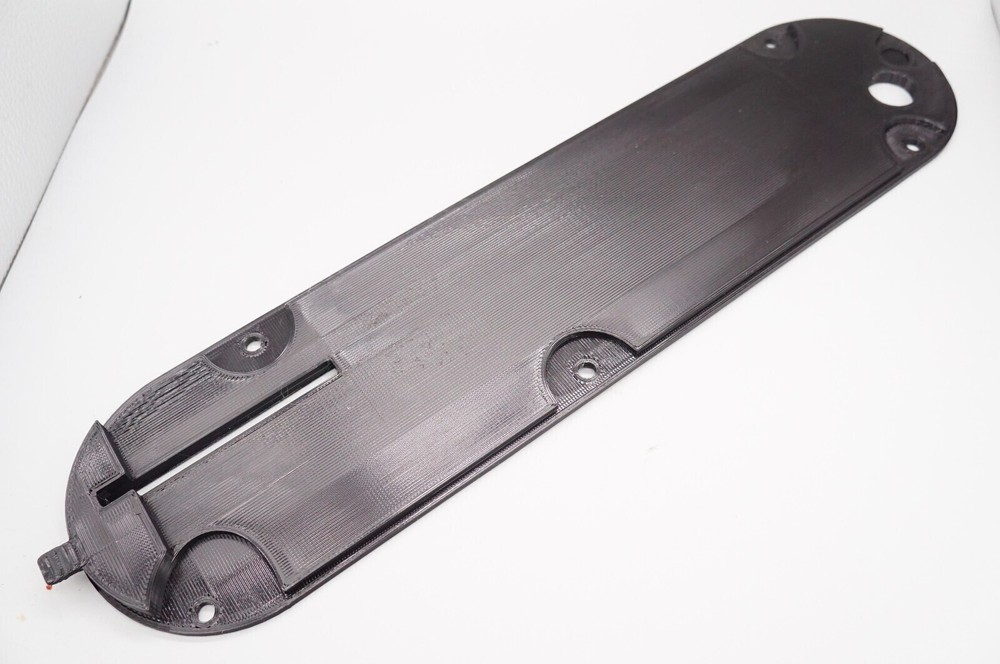 Single Piece Zero Clearance Throat Plate Dado Insert for Ridgid R4512 Table Saw