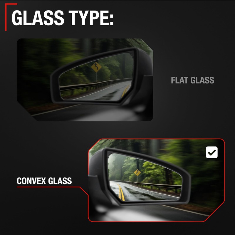 Passenger Side Mirror Replacement - Compatible with 2016-2021 Honda Civic - P... gallery