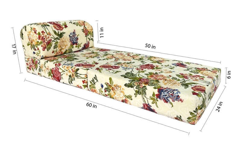 Sleeper Chair Folding Foam Beds, Convertible Sofa Mattress 6 x 24 x 70 Big Rose gallery