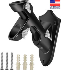 Flag Pole Holder Outside House Flag Pole Bracket Heavy Duty Metal Flag Mount
