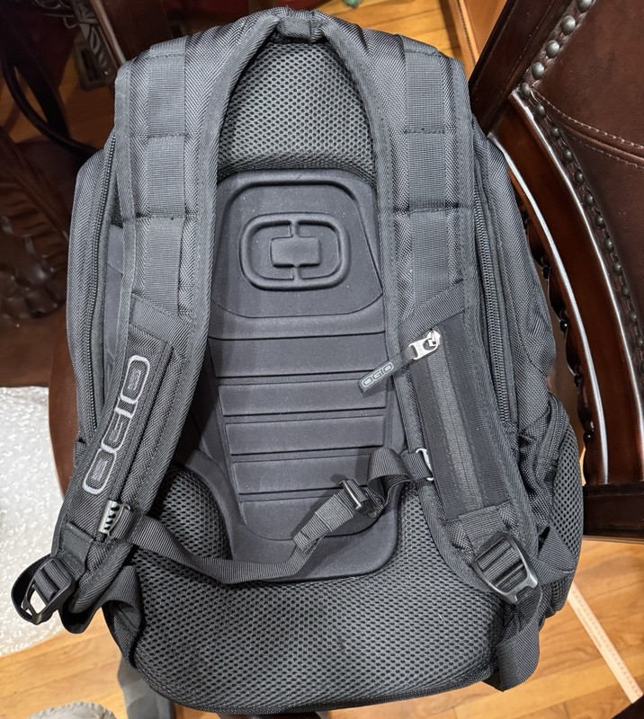 OGIO Stratagem Black Backpack Multiple Compartments Laptop Sleeve 2