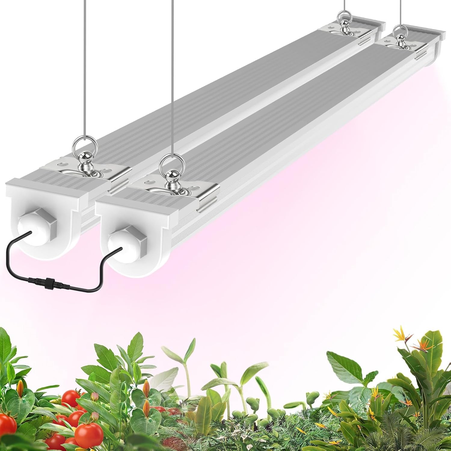 2FT 4FT T8 LED Grow Light Full Spectrum V-Shape T8 LED Plant Lights 4000K 5000K gallery