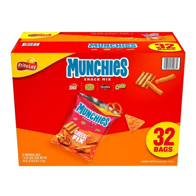 Munchies Snack Mix Cheese Fix (1.75 oz., 32 pk.) Great Price gallery