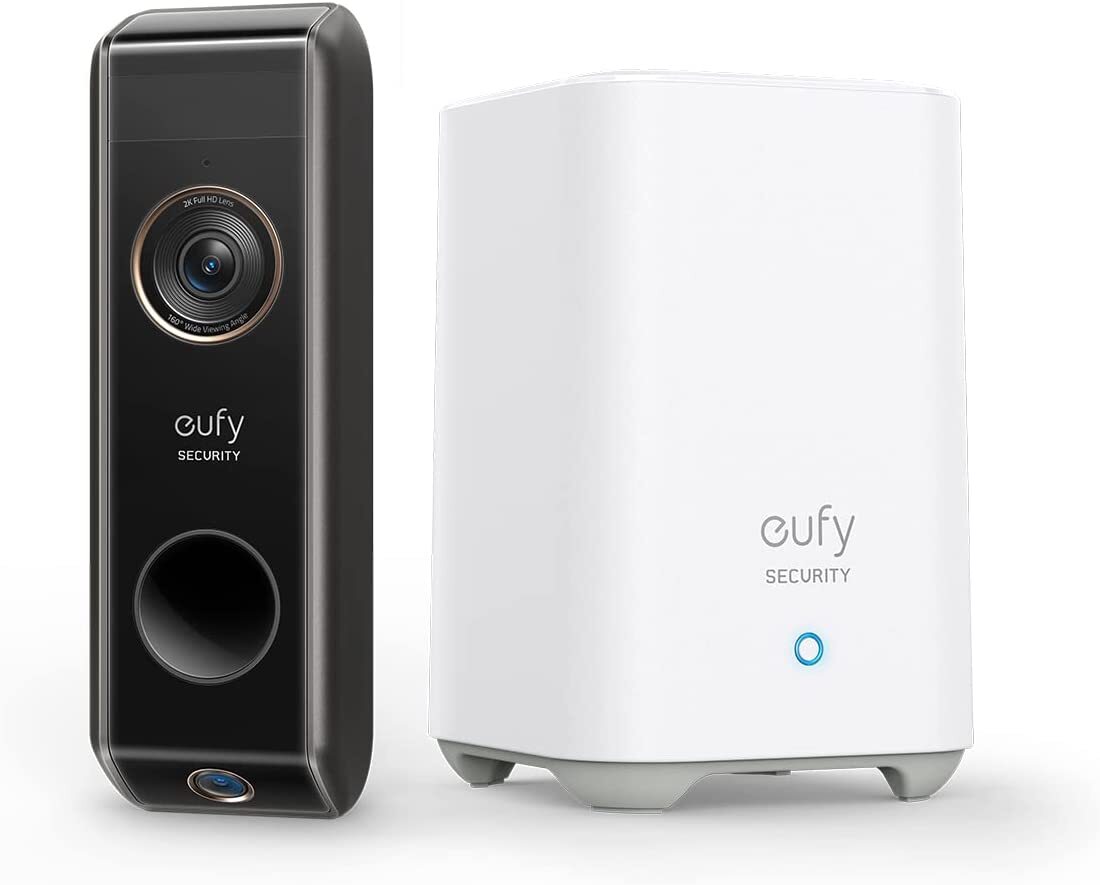 eufy Security Wireless Video Doorbell 2K Dual Camera Dual Motion Detect |Refurb gallery