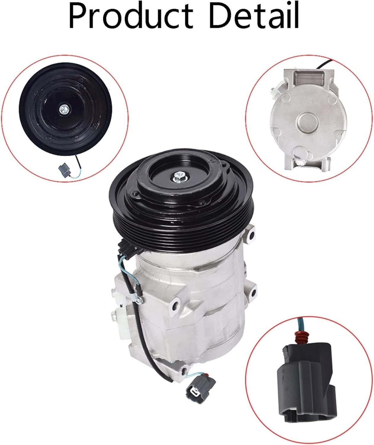 AC Compressor Replacement for MDX TL Accord Odyssey Pilot Ridgeline 2003-2008 CO gallery