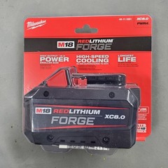 New Milwaukee M18 18V REDLITHIUM FORGE XC 8.0Ah Battery 48-11-1881