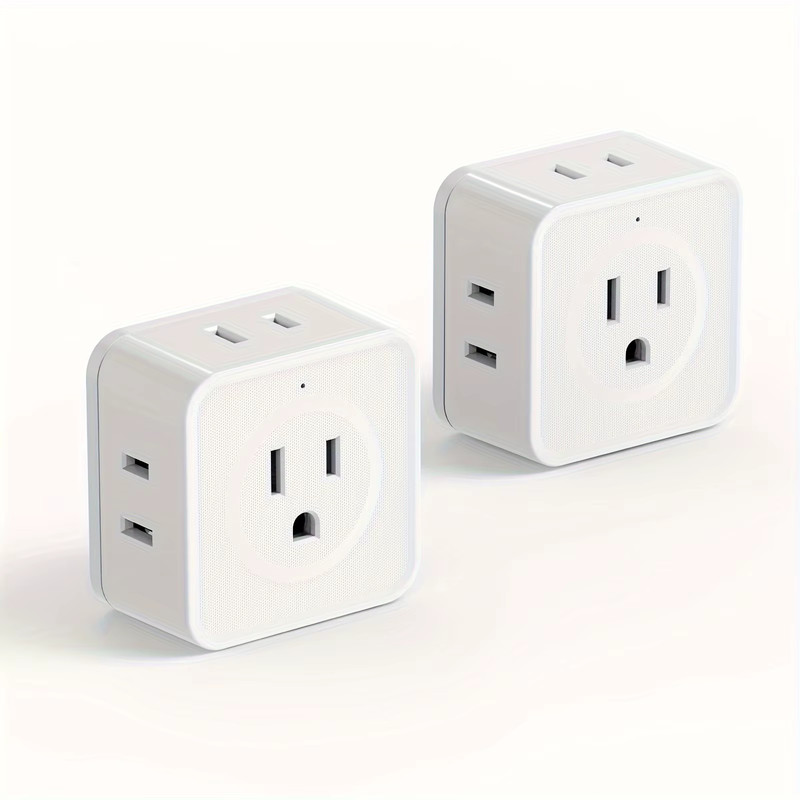 5 Way Multi Plug Outlet Extender, Wall Outlet Expander, Small Electrical Outlet gallery