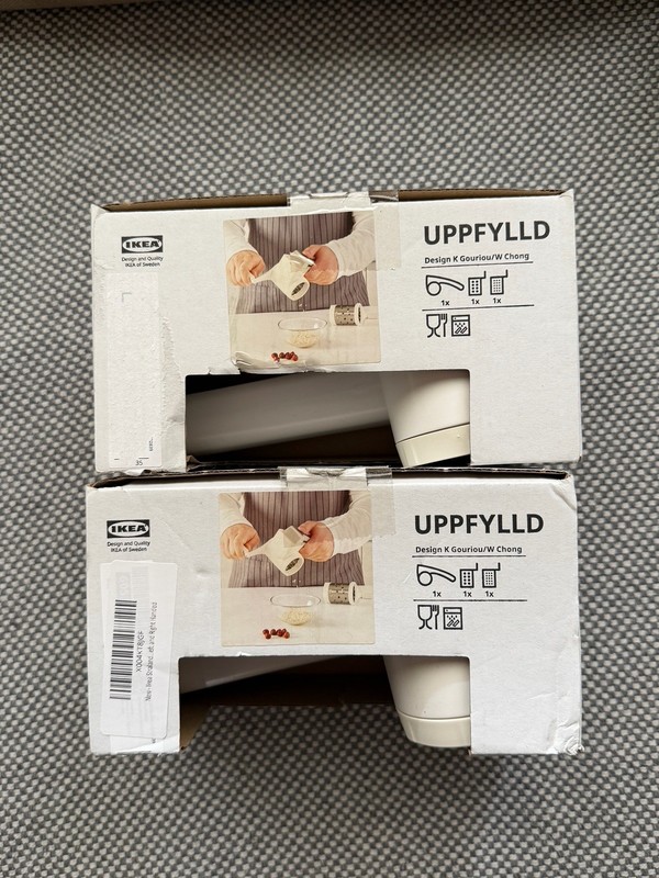 IKEA UPPFYLLD Rotary Cheese Grater PACK OF 2 Manual Handheld Kitchen Graters gallery